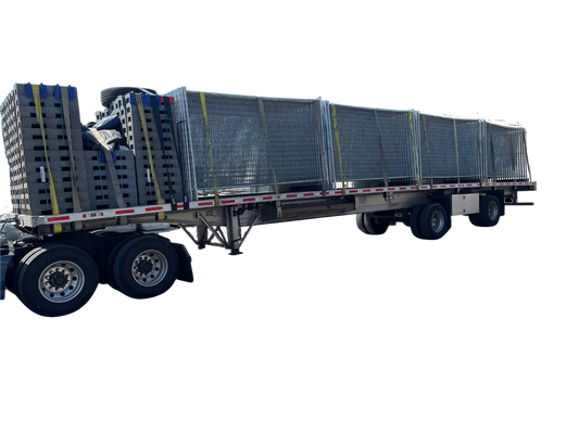 Anti-Climb Temporary Fence Panel - 6'6" Tall x 11'6" Wide: Full Truckload